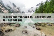 豆腐渣白带用什么药效果好，豆腐渣状分泌物用什么药效果最好