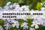 双侧输卵管积水怎么治疗效果好，双侧输卵管积水还能治好吗