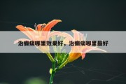 治癫痫哪里效果好，治癫痫哪里最好