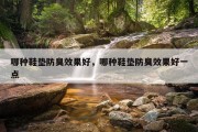 哪种鞋垫防臭效果好，哪种鞋垫防臭效果好一点